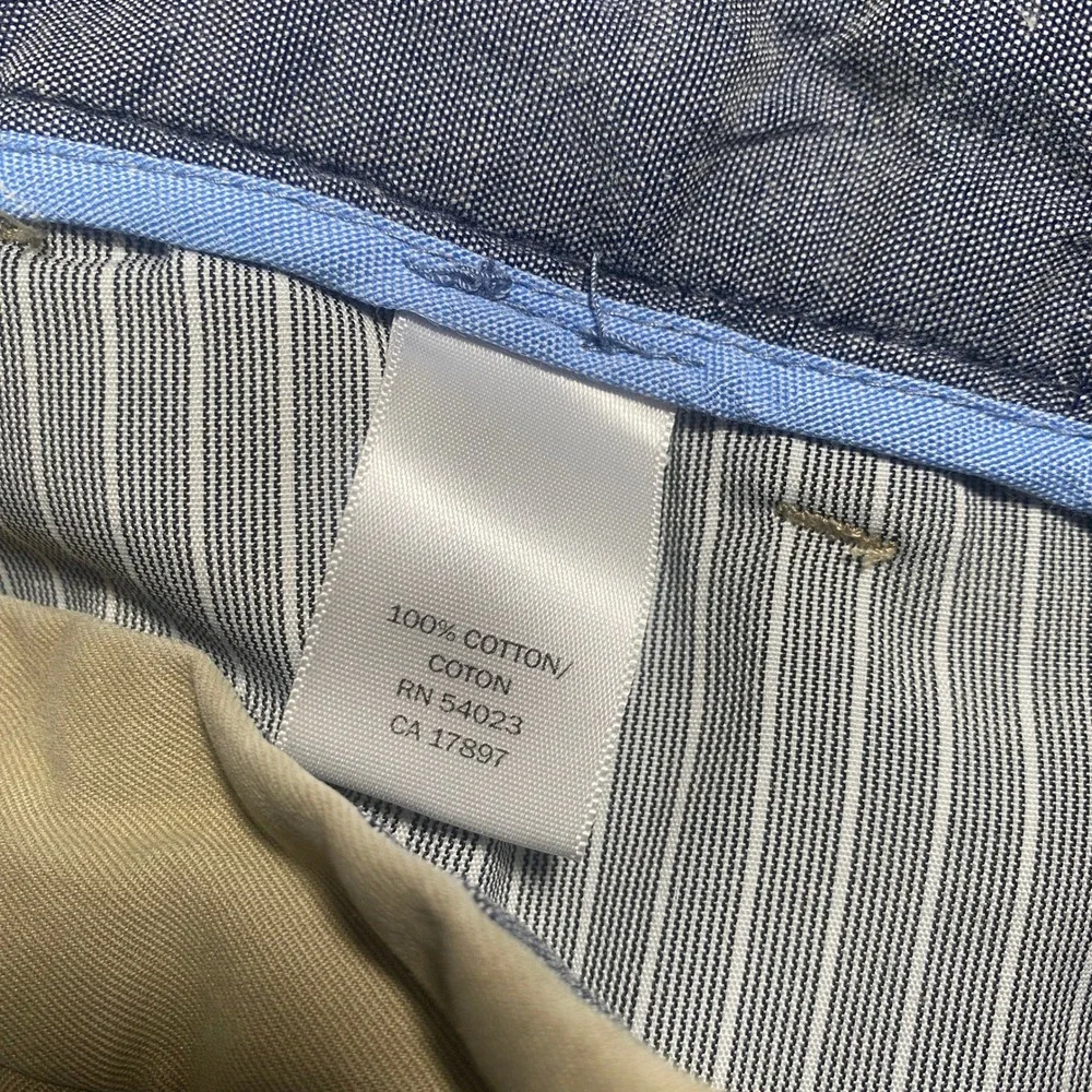 Banana Republic Boot‎ Cut Chinos Mens Khaki Cotton Pants Size 30x30